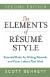 Elements of Resume Style Softcover - Bild 1