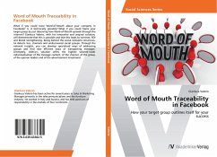 Word of Mouth Traceability in Facebook