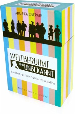 Cover Weltberühmt und unbekannt (Kartenspiel)