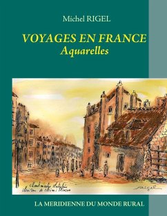 Cover Voyages en France - Aquarelles (eBook, ePUB)