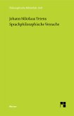 Sprachphilosophische Versuche (eBook, PDF)