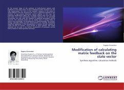 Modification of calculating matrix feedback on the state vector - Kreventsov, Eugene