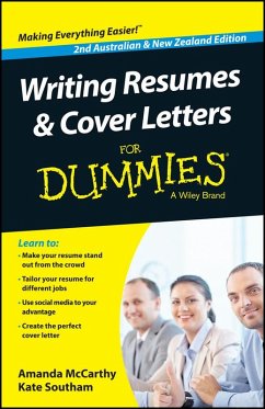 Writing Resumes and Cover Letters For Dummies - Australia / NZ, 2nd Australian and New Zeal (eBook, PDF) - McCarthy, Amanda; Southam, Kate
