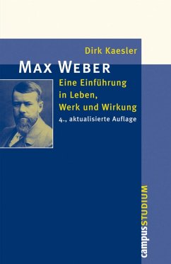 Max Weber (eBook, ePUB) - Kaesler, Dirk