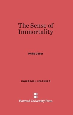 The Sense of Immortality - Cabot, Philip