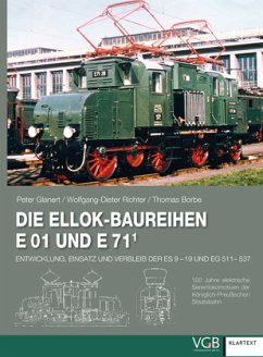 Die Ellok-Baureihen E 01 und E 71 - Borbe, Thomas;Richter, Wolfgang-Dieter;Glanert, Peter