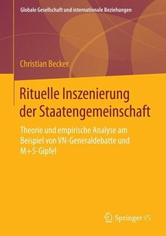 Rituelle Inszenierung der Staatengemeinschaft - Becker, Christian