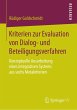 Kriterien zur Evaluation von Dialog-... - Bild 1