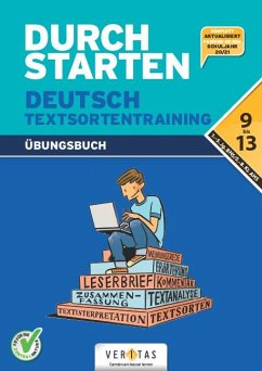 Durchstarten Deutsch Textsortentraining. Übungsbuch - Hofer, Jutta