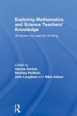 Exploring Mathematics and Science Teachers' Knowledge (eBook, PDF)