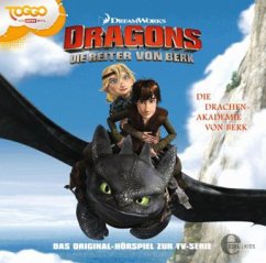 Dragons - Die Reiter von Berk - Die Drachen-Akademie von Berk, 1 Audio-CD