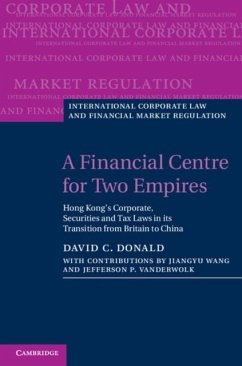 Financial Centre for Two Empires (eBook, PDF) - Donald, David C.
