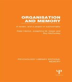 Organisation and Memory (PLE: Memory) (eBook, ePUB)