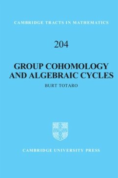 Group Cohomology and Algebraic Cycles (eBook, PDF) - Totaro, Burt