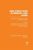 New Directions in Memory and Aging (PLE: Memory) (eBook, ePUB)