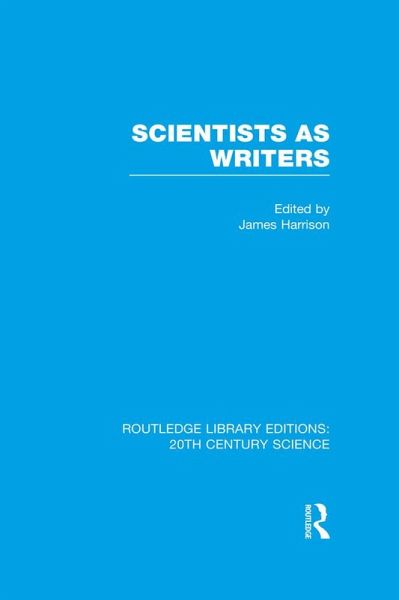 Scientists as Writers (eBook, PDF)