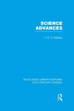 Science Advances (eBook, ePUB) - Haldane, J. B. S.