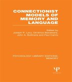 Connectionist Models of Memory and Language (PLE: Memory) (eBook, ePUB)