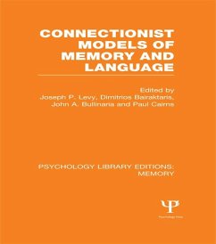 Connectionist Models of Memory and Language (PLE: Memory) (eBook, ePUB)