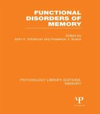 Functional Disorders of Memory (PLE: Memory) (eBook, ePUB)