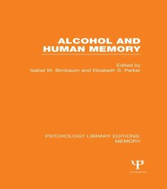 Cover Alcohol and Human Memory (PLE: Memory) (eBook, PDF)