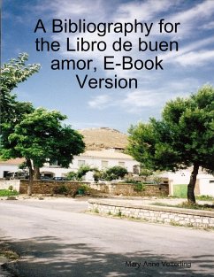 Cover A Bibliography for the Libro de buen amor, E-Book Version (eBook, ePUB)