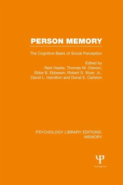 Person Memory (PLE: Memory) (eBook, ePUB)
