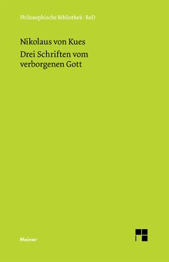 Drei Schriften vom verborgenen Gott (eBook, PDF) - Nikolaus von Kues