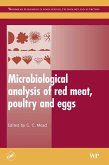 Microbiological Analysis of Red Meat, Poultry and Eggs (eBook, ePUB)