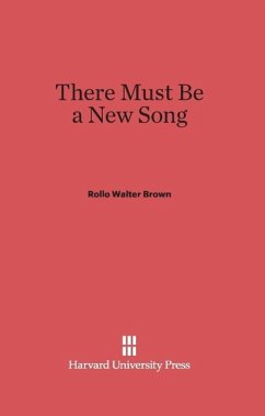 There Must Be a New Song - Brown, Rollo Walter