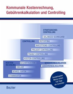 Kommunale Kostenrechnung, Gebührenkalkulation und Controlling - Bezler, Alfred