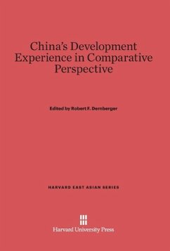 China's Development Experience in Comparative Perspective