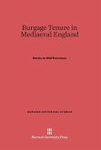 Burgage Tenure in Mediaeval England