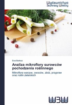 Cover Analiza mikroflory surowców pochodzenia ro¿linnego