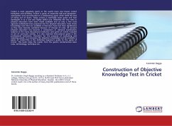 Construction of Objective Knowledge Test in Cricket - Bagga, Kulvinder