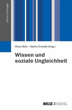 Wissen und soziale Ungleichheit (eBook, PDF) Cover Wissen und soziale Ungleichheit (eBook, PDF)