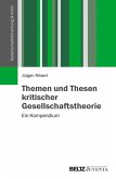 Themen und Thesen kritischer Gesellschaftstheorie (eBook, PDF)