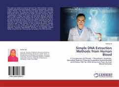 Simple DNA Extraction Methods from Human Blood