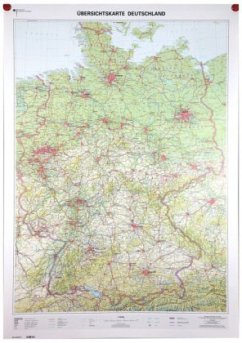 Cover Übersichtskarte Deutschland, Planokarte
