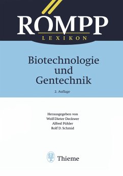 Cover RÖMPP Lexikon Biotechnologie und Gentechnik, 2. Auflage, 1999 (eBook, PDF)