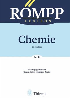 Cover RÖMPP Lexikon Chemie, 10. Auflage, 1996-1999 (eBook, ePUB)