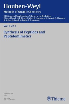 Houben-Weyl Methods of Organic Chemistry Vol. E 22a, 4th Edition Supplement (eBook, PDF)