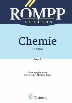 RÖMPP Lexikon Chemie, 10. Auflage, 1996-1999 (eBook, ePUB)