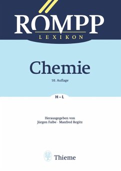 RÖMPP Lexikon Chemie, 10. Auflage, 1996-1999 (eBook, ePUB)