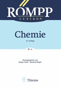 Cover RÖMPP Lexikon Chemie, 10. Auflage, 1996-1999 (eBook, ePUB)