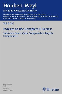 Houben-Weyl Methods of Organic Chemistry Vol. E 23i, 4th Edition Supplement (eBook, PDF) - Houben-Weyl