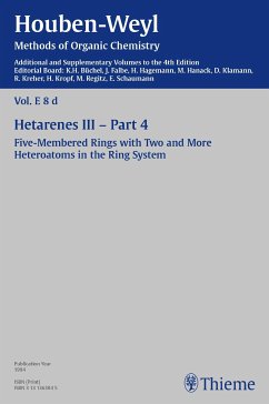 Houben-Weyl Methods of Organic Chemistry Vol. E 8d, 4th Edition Supplement (eBook, PDF)