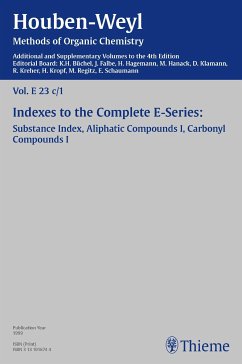 Houben-Weyl Methods of Organic Chemistry Vol. E 23c/1, 4th Edition Supplement (eBook, PDF) - Houben-Weyl