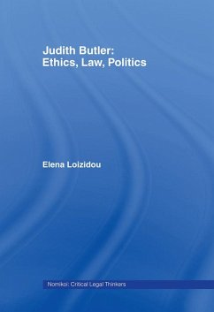 Judith Butler: Ethics, Law, Politics (eBook, PDF) Cover Judith Butler: Ethics, Law, Politics (eBook, PDF)