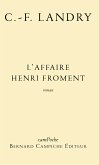 L'affaire Henri Froment (eBook, ePUB)